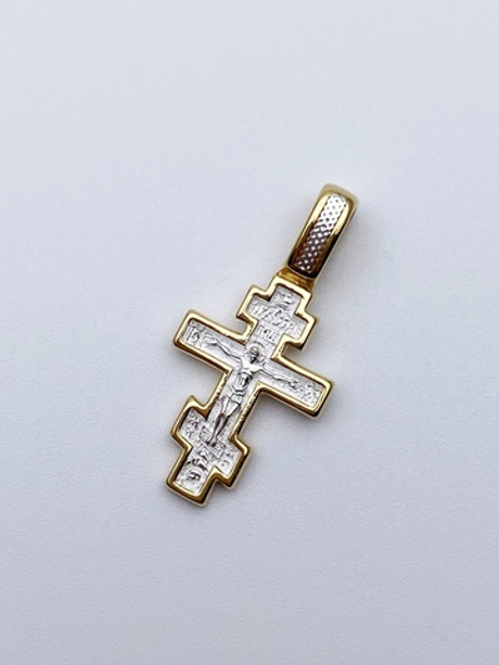Крест из серебра/Позолота