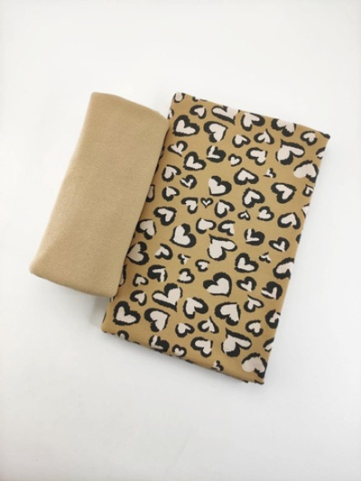 БЕЖЕВЫЙ Рибана с лайкрой КОМПАКТ ПЕНЬЕ (МР9)