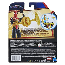 Hasbro Marvel Spider-Man - Фигурка Mystery Web Gear 15 см Человек-паук с оружием F1916