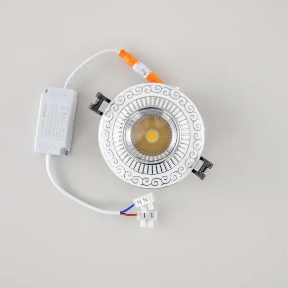CLD041NW1 Боска Белый+Хром Св-к Встр. 7W*3500K