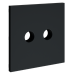 Накладка для розетки телевизионной оконечной TV+SAT, S70 (графит)