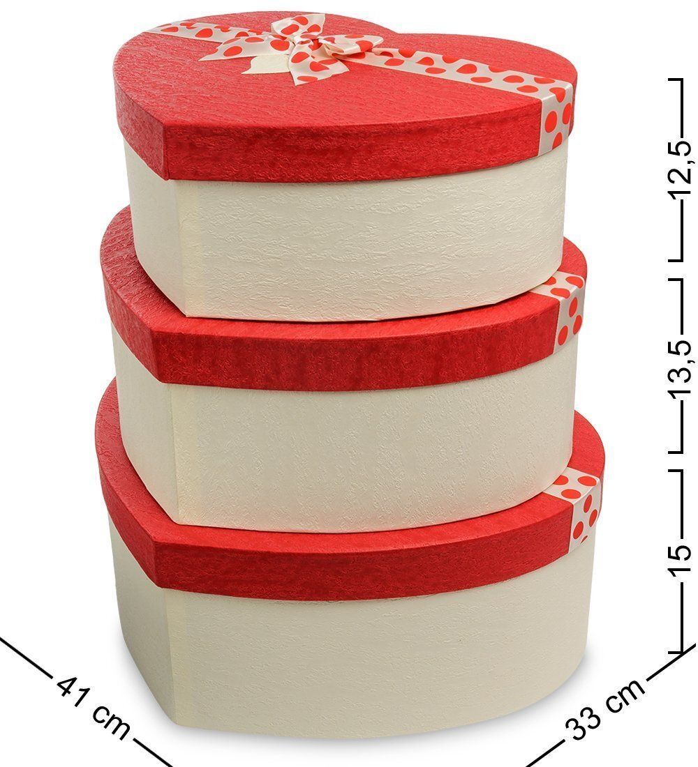 Packing Symphony WF-97-A Набор коробок из 3шт «Сердце»