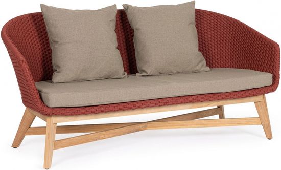 Комплект деревянной плетеной мебели Coachella