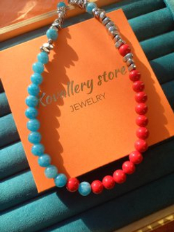 Колье "Лед и пламя"