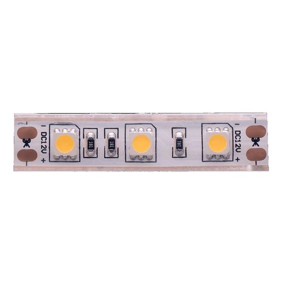 Светодиодная влагозащищенная лента SWG 14,4W/m 60Led/m 5050SMD теплый белый 5M SWG560-12-14.4-WW-68-M 009269