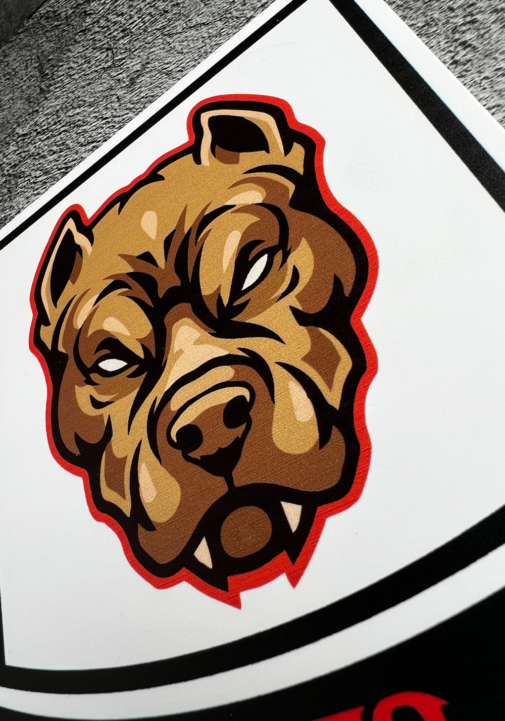 Табличка Злая собака