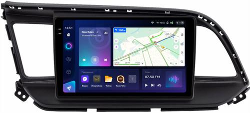 Магнитола для Hyundai Elantra 6 2018-2020 (без штатной КЗВ) - Teyes CC3-2K монитор 9.5" 2K QLED на Android 10, Быстрая, CarPlay, 4G SIM-слот