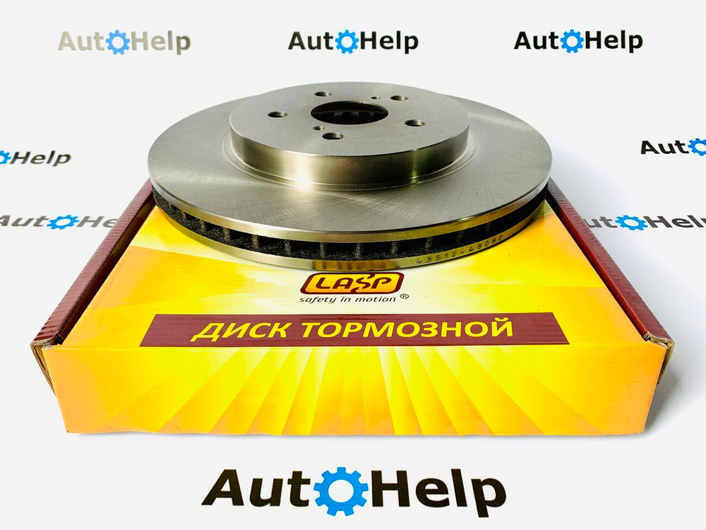 Диск тормозной LASP 43512-48080 передний