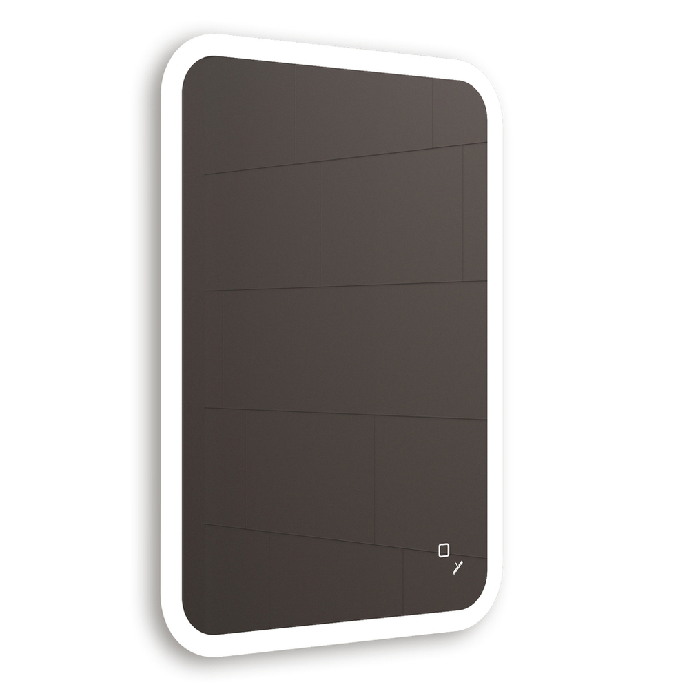 Зеркало MIXLINE "Колорит" ЭКОНОМ 500*700 (ШВ) сенсорный выкл, светодиодная подсветка, универс.крепеж