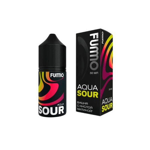 Fummo Aqua Sour Salt 30 мл - Вишня с Кислой Малиной (20 мг)