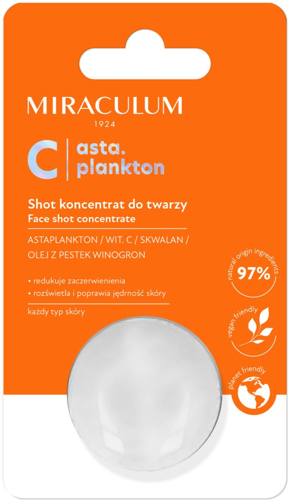 Miraculum Asta Plankton - укрепляющий концентрат /   10  ml  / GTIN 5900793047389
