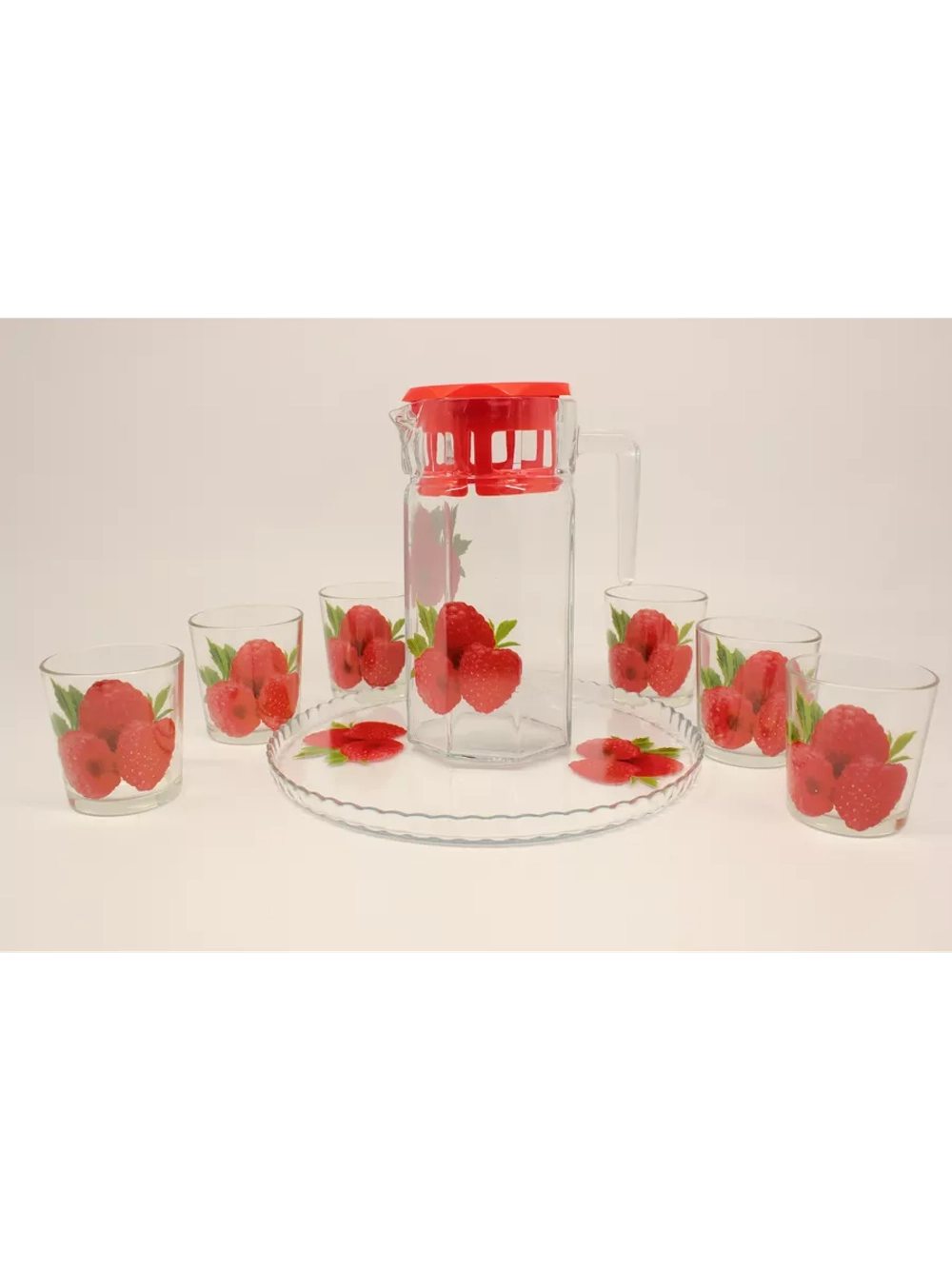 Подарочный набор Кувшин 1.5л+6стаканов+поднос