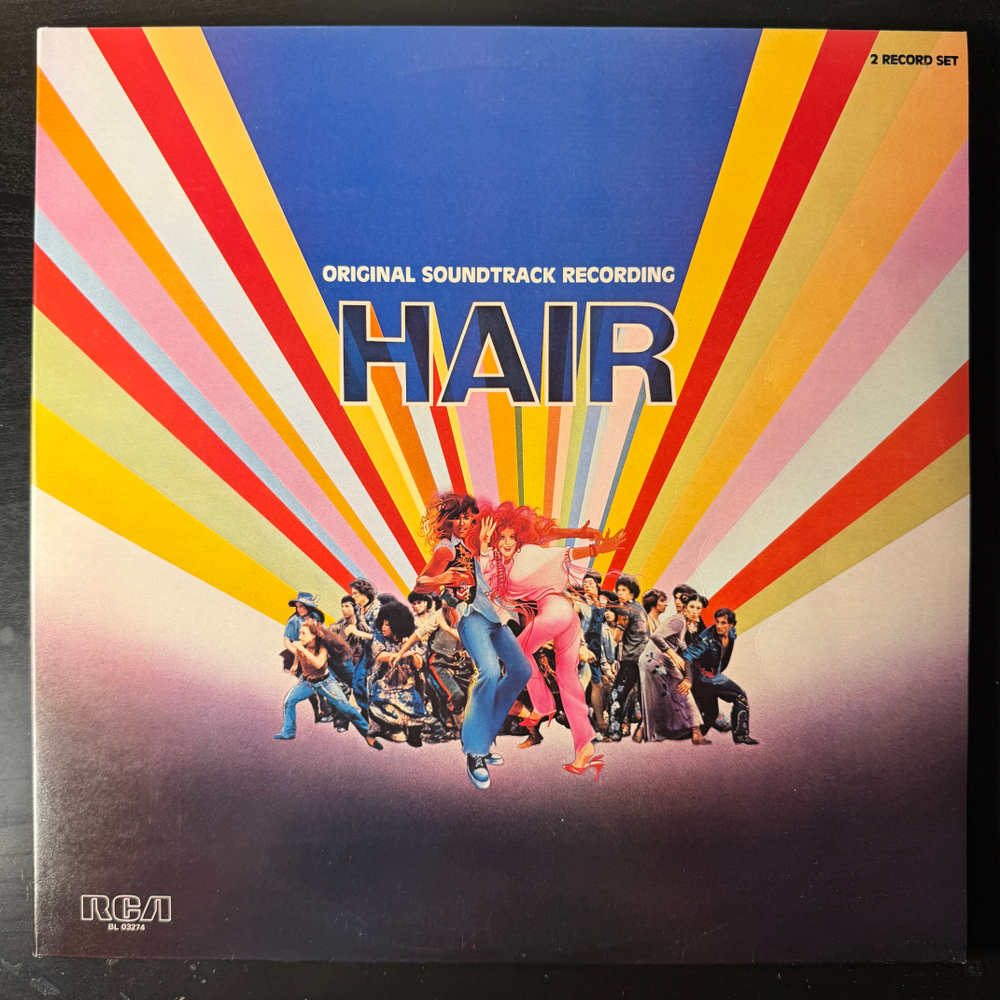 Hair - Original Soundtrack Recording 2LP (Англия 1979г.) Т