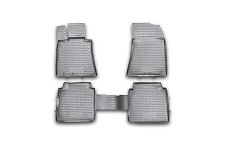 Коврики в салон HYUNDAI Equus, 2010-&gt; 4 шт. (полиуретан)
