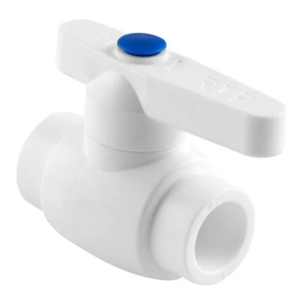 Кран шаровой бел. PP-R D 20 Стандарт (ст.проход), РТП (60)