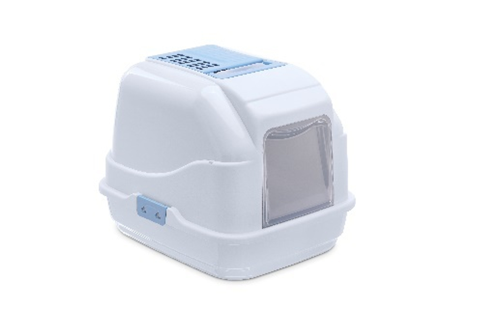IMAC био-туалет для кошек EASY CAT 50х40х40h см светло-серый