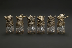 Набор стопок "Лесные звери" в подарочной коробке