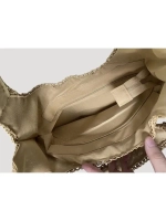 Сумка плетеная тоут соломенная летняя пляжная