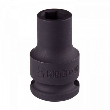 Цена на KING TONY (353508M) Головка торцевая ударная шестигранная 3/8", 8 мм