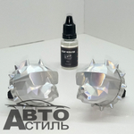 Ароматизатор-игрушка -на обдув- Собачки ПИТБУЛЬ - YC-35DC Dazzle colour white