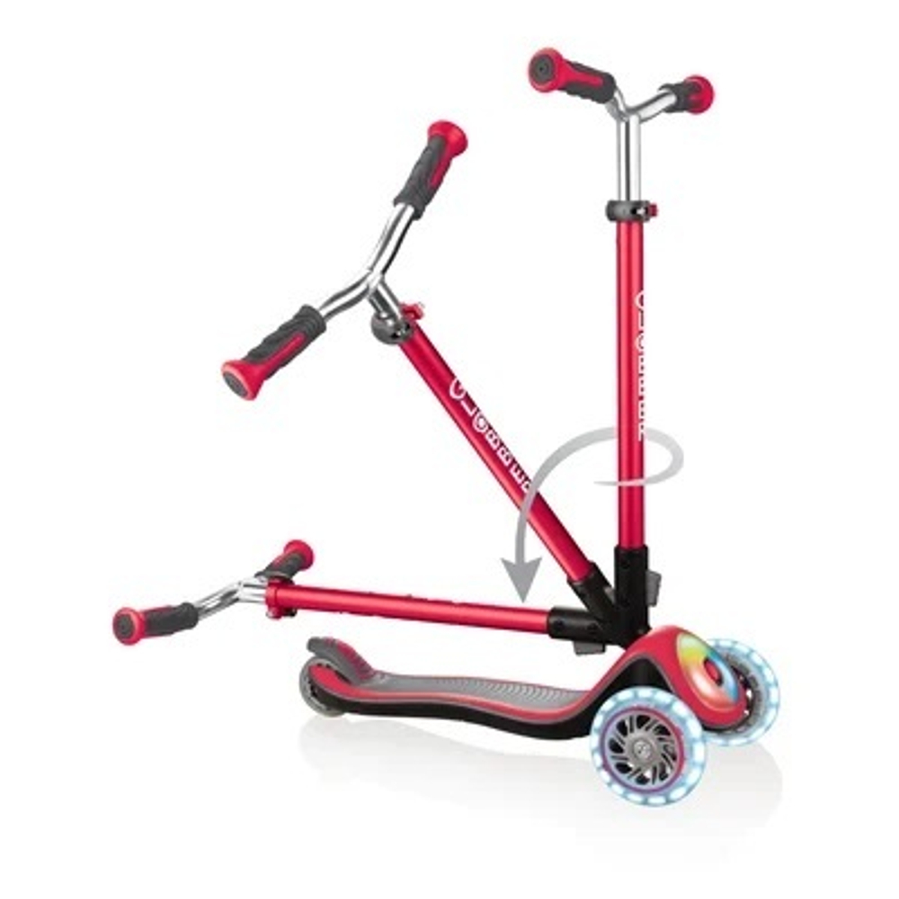 Самокат Globber Elite Prime красный