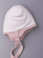 Шапка для девочки зимняя вязаная с ушками