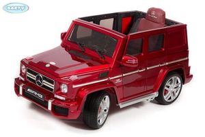 Детский Электромобиль BARTY Mercedes-Benz G63 AMG (12V/10ah) Tuning (HAL168) красный