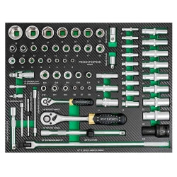Набор инструментов 70пр.(6гр)(6-32мм),в ложементе RockForce##Rock FORCE RF-K4701