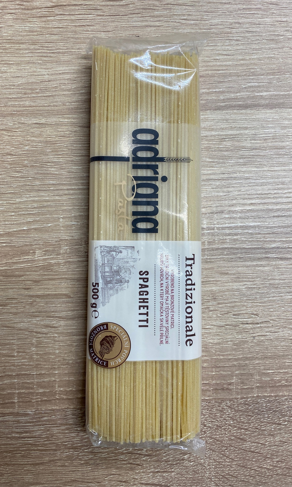 Паста Спагетти Adriana , 500г, Чехия