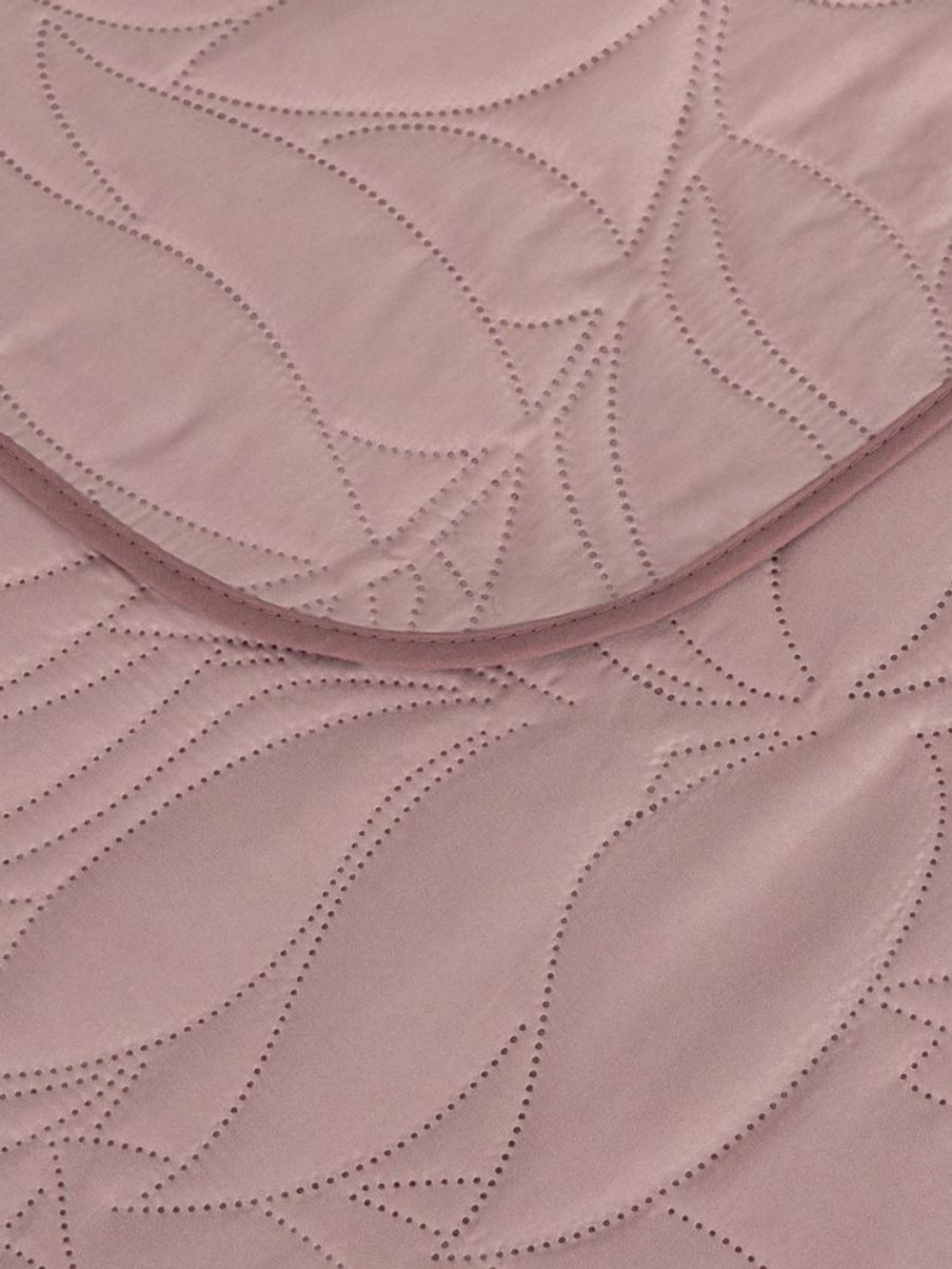 Покрывало на кровать, стеганое, поплин с размерами 215х220