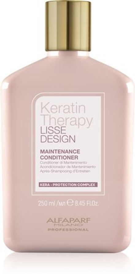 Alfaparf Milano Keratin Therapy Lisse Design - мягкий кондиционер для придания блеска и смягчения волос /   250  ml  / GTIN 8022297141435