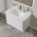 Тумба с умывальником IDDIS Oxford Neo, подвесная, 80 см, белый, OXN80W0i95K