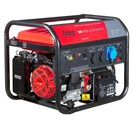 Электростанция бензиновая Fubag BS 8500 A ES Duplex 641089 с электростартером и коннектором автоматики