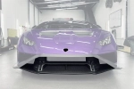 Карбоновая губа переднего бампера для Lamborghini Huracan STO 2021+ Ламборгини Хуракан