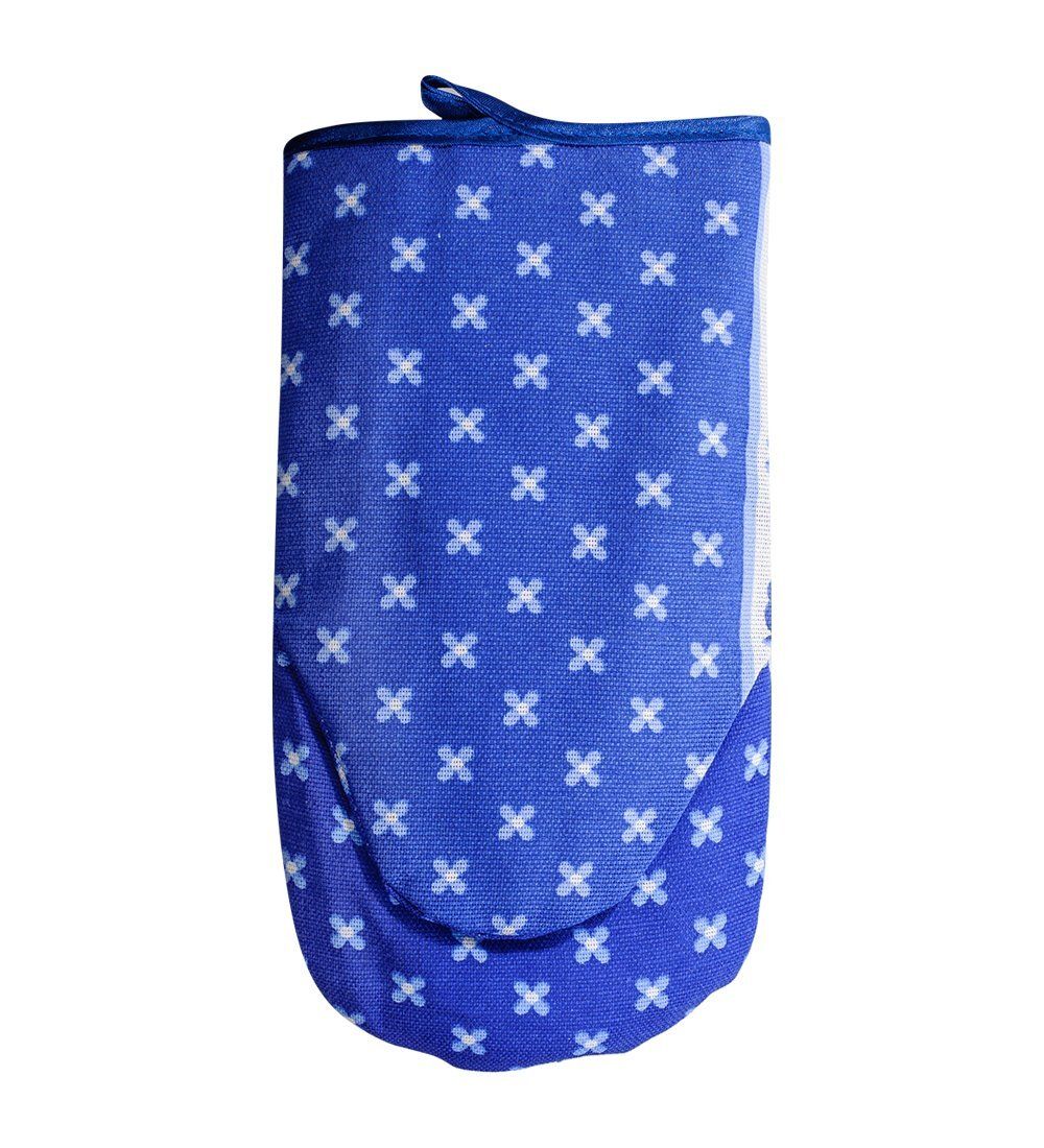 ТК-229 Прихватка-рукавичка «Матрешка» ( синий)