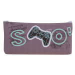 Пенал-косметичка "Джойстик" синий с красным