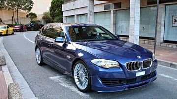 Юбка переднего бампера Alpina BMW F10