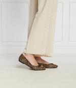 Кожаные балетки Michael Kors - коричневый(40F3NRFP1H)