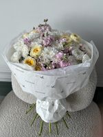 Букет сборный в желтых оттенках размер L