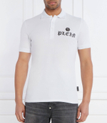 Поло Skull&Bones Philipp Plein - белый(MTK6886 PTE003N)