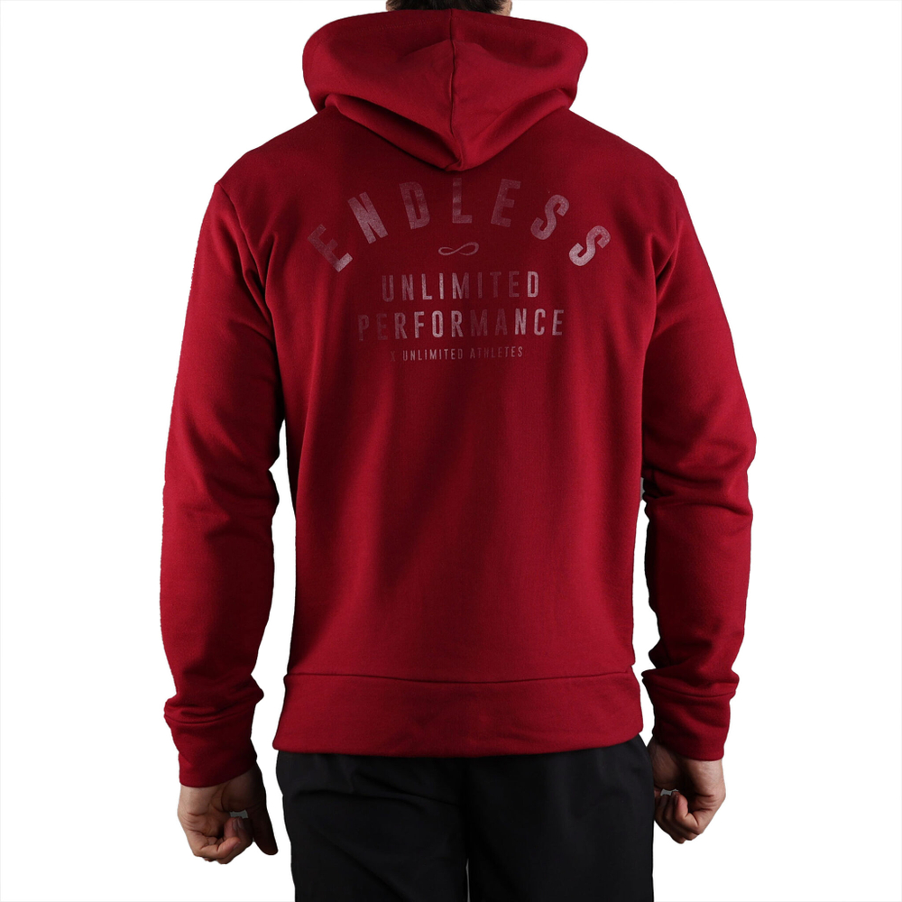 Мужская кофта теннисная Endless Rush Hoody Men - Red