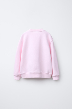 ZARA ТОЛСТОВКА С ПРИНТОМ HELLO KITTY ©, РОЗОВЫЙ