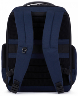 Рюкзак Piquadro Wollem CA6239W129BM/BLU синий полиэстер/натур.кожа