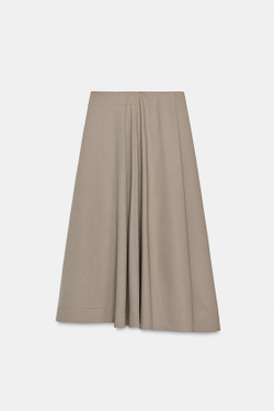 ZARA ЮБКА-ПАРЕО С ПРЯЖКОЙ — ZW COLLECTION, ЮБКА-ПАРЕО С ПРЯЖКОЙ — ZW COLLECTION