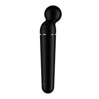 Черный вибромассажер 21,9см Satisfyer Planet Wand-er 4018553