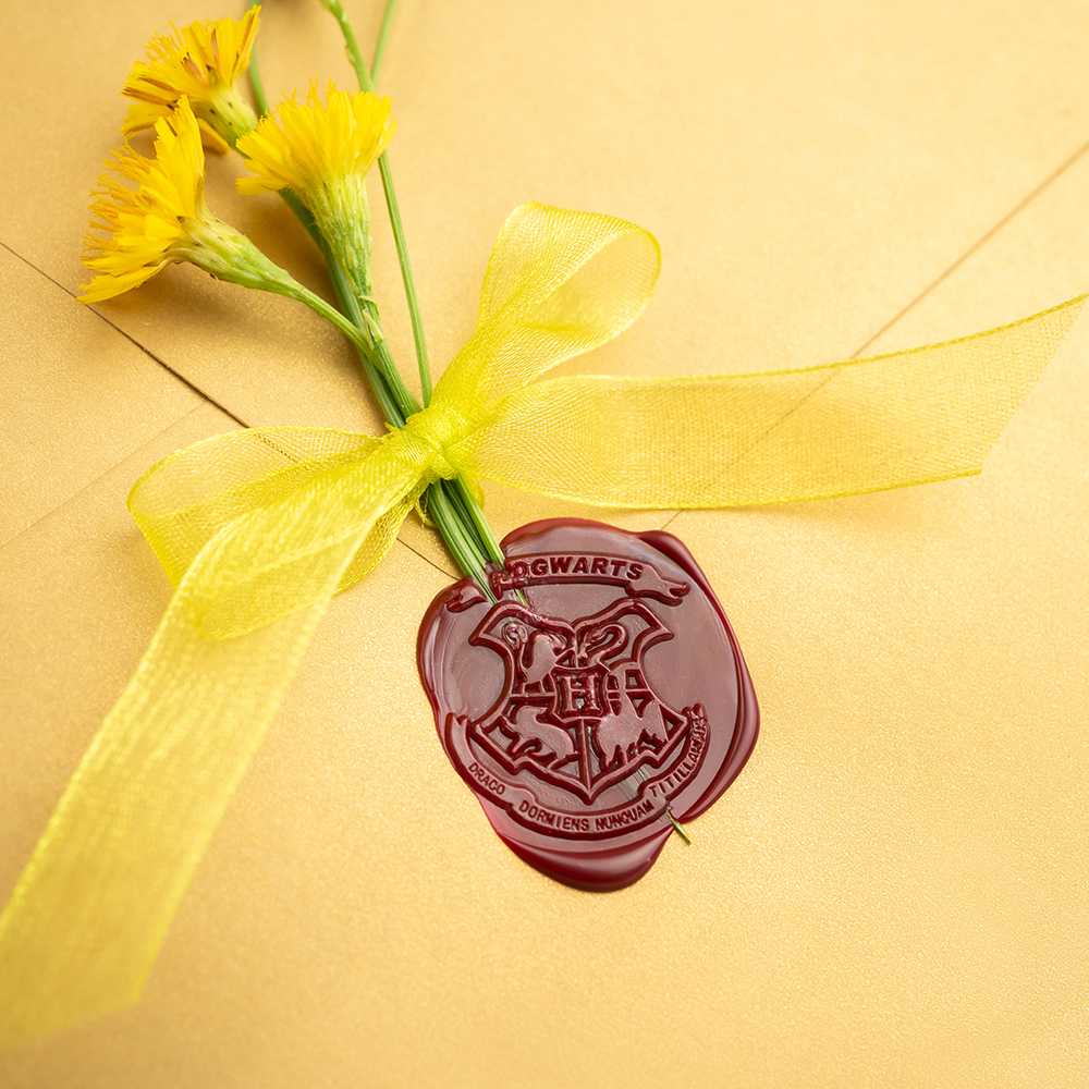 Штамп для сургучной печати Волшебная школа, 3 см. Коричневый