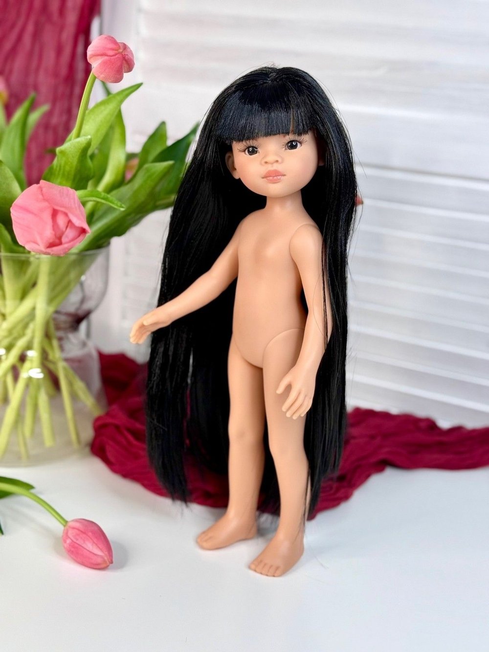 Кукла для девочки Paola Reina 32см Лиу в пижаме