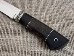 Нож "Сокол", сталь Х12МФ, рукоять венге/граб