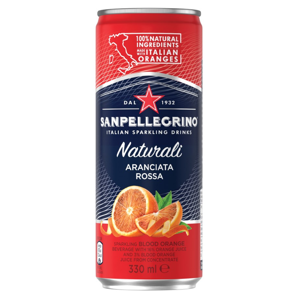 Напиток San Pellegrino Aranciata Rossa 0.33 жб