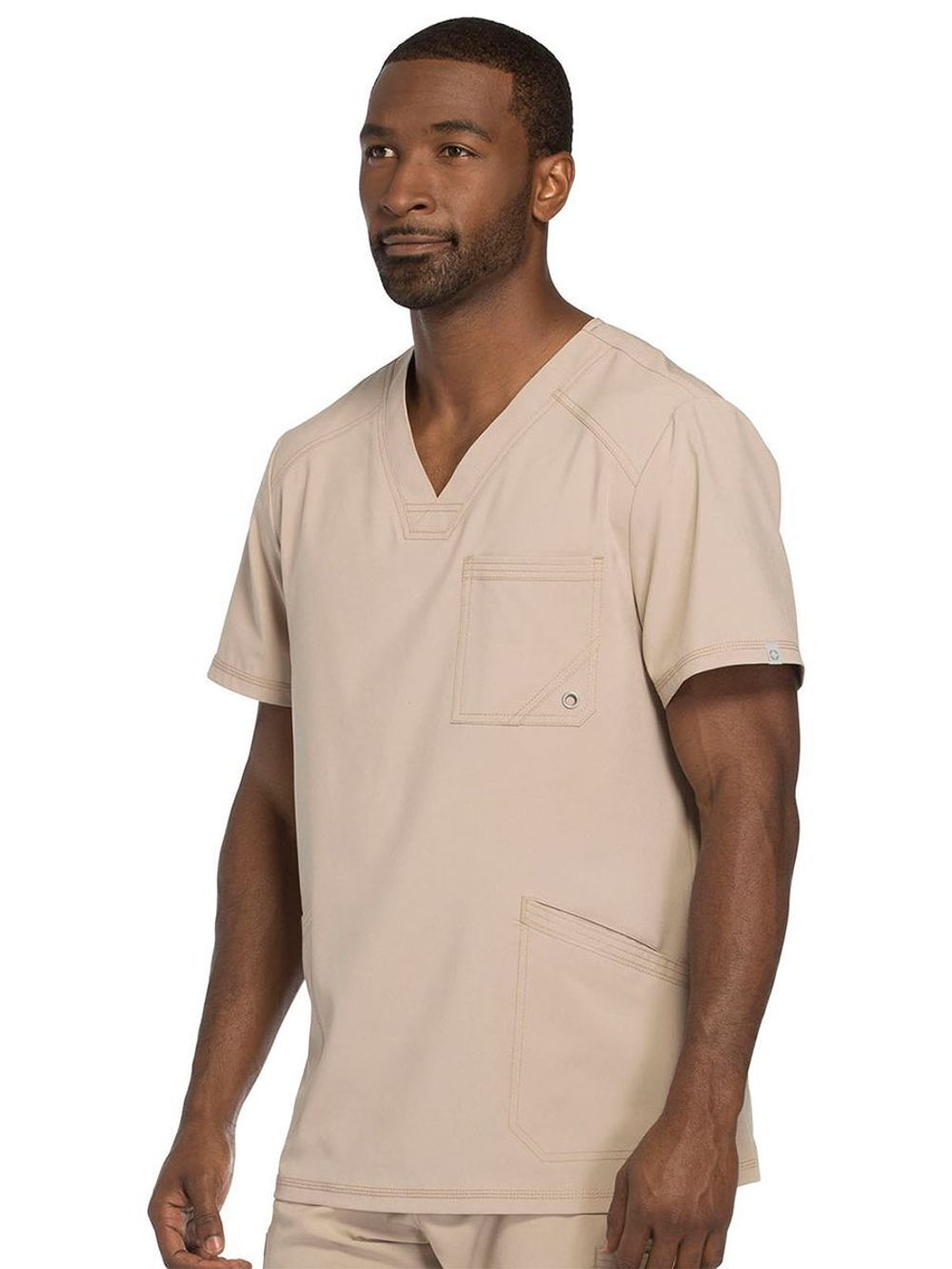 Топ медицинский мужской Cherokee Infinity CK900A, серый, S